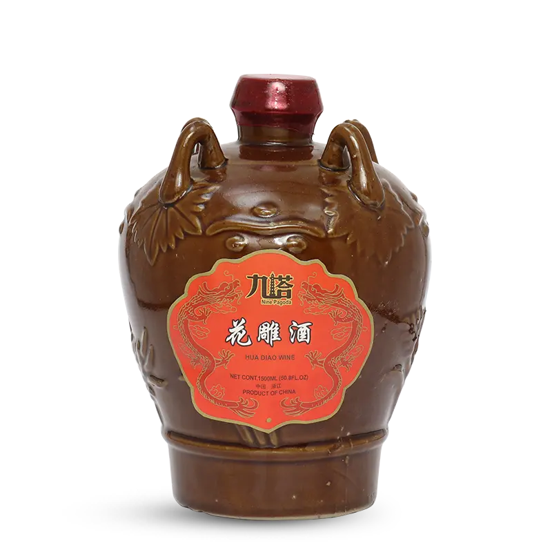 Vino Shaoxing Hua Diao da 1,5 litri in barattolo